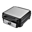 ADLER WAFFLE MAKER 1800W BLACK/SILVER
