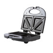 ADLER SANDWICH MAKER 850W BLACK/SILVER