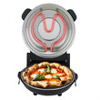 ADLER ELECTRIC PIZZA OVEN 1200W BLACK