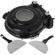 ADLER ELECTRIC PIZZA OVEN 1200W BLACK