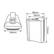 Adastra BC3V-W Επιτοίχιο Ηχείο 3" 30W RMS Λευκό (Τεμάχιο)