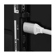 Oehlbach Black Magic MKII Καλώδιο HDMI® 2.1 48Gbps 8K/60Hz 30 χρόνια Εγγύηση  0.75m ιδανικό για PS5, XBOX White (Τεμάχιο)