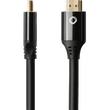 Oehlbach Black Magic MKII Καλώδιο HDMI® 2.1 48Gbps 8K/60Hz 30 χρόνια Εγγύηση 0.75m ιδανικό για PS5, XBOX Black (Τεμάχιο)