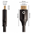 Oehlbach Black Magic MKII Καλώδιο HDMI® 2.1 48Gbps 8K/60Hz 30 χρόνια Εγγύηση 0.75m ιδανικό για PS5, XBOX Black (Τεμάχιο)