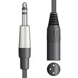 Chord S6J-XM150 Kαλώδιο Ήχου 6.3mm TRS Jack Plug - XLR Male 1.5m (Τεμάχιο)