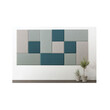 Audiodesigner Curve Ηχοαπορροφητικά Πάνελ 128x68x5 cm / 1,74 τ.μ. Blue Santorin (Ζεύγος)