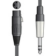 Chord XF-S6J150 Καλώδιο Ήχου XLR Female - 6.3mm TRS Jack Plug 1.5m (Τεμάχιο)