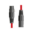 XF-XM1200RD Καλώδιο Μικροφώνου XLR Female - XLR Male 12m Κόκκινο (Τεμάχιο)