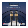 Oehlbach DATA LINK CC Καλώδιο USB 3.1 type C - type C 3m Black (Τεμάχιο)