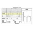 Ε782,1 MILLER Καρέκλα Οξιά Aroma Beech, PVC Εκρού
