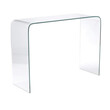 ΕΜ723 GLASSER Κονσόλα Διάφανο Γυαλί 12mm