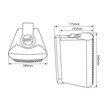 Adastra BC5A-B Ενεργά Ηχεία 5.25" 2x30W RMS Μαύρα (Ζεύγος)