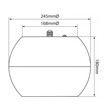 Adastra PS50 Κρεμαστό Ηχείο Οροφής 5" 20W RMS Λευκό (Τεμάχιο)