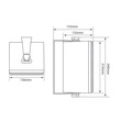 Adastra B30V-W Επιτοίχια Ηχεία 4" 30W RMS Λευκά (Ζεύγος)