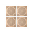 Audiodesigner Circle Pattern Brown Ηχοαπορροφητικά Ξύλινα Πάνελ 50x50x5 cm / 1 τ.μ. (4 Τεμάχια)