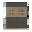 Audiodesigner Maple Pattern Brown Ηχοαπορροφητικά Ξύλινα Πάνελ 50x50x5 cm / 1 τ.μ. (4 Τεμάχια)