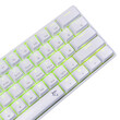 WHITE SHARK MECHANICAL KEYBOARD BLUE SWITCH GK-004221 WHITE