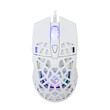 WHITE SHARK RGB GAMING MOUSE GM-5018 WHITE