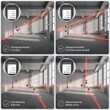 BORMANN Pro BDM7100 BORMANN Pro BDM7100 Μετρητής Απόστασης, 2 Δεσμών Laser 100/200m