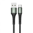 jager ΚΑΛΩΔΙΩΣΗ USB - TYPE C 2Μ 3.1A FAST CHARGE (B12-2873)