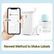 NIIMBOT THERMAL LABEL PRINTER D11 0.5-INCH WHITE