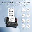 NIIMBOT THERMAL LABEL PRINTER B3S-P 3-INCH BLACK