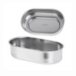 ADLER FOOD CONTAINER - HEATED - METAL CONTAINER BLUE