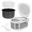 ADLER 6-IN-1 MULTI-COOKER 3.25L 700W WHITE/SILVER