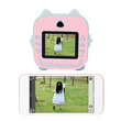 LAMTECH BLUETOOTH KID INSTANT CAMERA WHITE/PINK