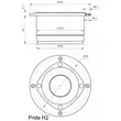 Ηχεία Αυτοκινήτου PRIDE - Bullet Tweeter H2 / Τεμάχιο