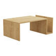 Τραπέζι σαλονιού Poko pakoworld σε oak απόχρωση 86.8x50x32,4εκ Τραπέζι σαλονιού Poko pakoworld σε oak απόχρωση 86.8x50x32,4εκ