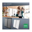 Oehlbach Scope Audio Εσωτερική Κεραία για DAB+ Λευκό (Τεμάχιο)