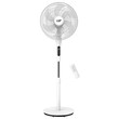 LGP ROUND BASE STAND FAN 16' 40CM 55W WITH REMOTE CONTROL AND TIMER WHITE