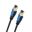 Oehlbach Giga Καλώδιο Streaming και Δικτύου Cat 8.1 10m Black (Τεμάχιο)