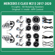 DIQ AMBIENT 8176 ED117 BENZ E (W213) (Digital iQ Ambient Light for Mercedes E (W213) mod.2017-2020 , 14 Lights)