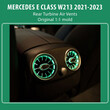 DIQ AMBIENT 8176 IB MERCEDES E REAR AIRVENTS (Digital iQ Rear Turbine Air Vent Ambient Light Kit MERCEDES E mod. 2021-2023)