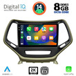 DIGITAL IQ BXF 11273_CPAA (10inc) MULTIMEDIA TABLET for JEEP CHEROKEE mod. 2014>