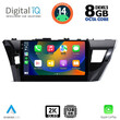 DIGITAL IQ BXF 11714_CPAA (10inc) MULTIMEDIA TABLET for TOYOTA COROLLA mod. 2013-2016