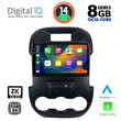 DIGITAL IQ BXF 11171_CPAA (9inc) MULTIMEDIA TABLET for FORD RANGER mod. 2011-2015