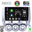 DIGITAL IQ BXF 11210_CPAA A/C (9inc) MULTIMEDIA TABLET for HONDA JAZZ mod. 2002-2008
