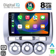 DIGITAL IQ BXF 11210_CPAA A/C (9inc) MULTIMEDIA TABLET for HONDA JAZZ mod. 2002-2008