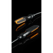 L.PTS002N ΦΛΑΣ MOTO PROJECT 002 ΜΑΥΡΑ 12V COB LED TECHNOLOGY PARAXITE - 2 ΤΕΜ.