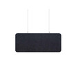 Audiodesigner ECOBAFFLE Rectangle Ηχοαπορροφητικά Πάνελ Οροφής 60x120x4cm / 2,88 τ.μ. Μαύρο (4 Τεμάχια)