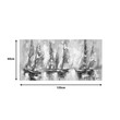 Πίνακας σε καμβά Yelkan Ι Inart 120x3.5x60εκ