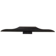 GloboStar® CHARME 01302 Μοντέρνο Επιτοίχιο Φωτιστικό Απλίκα Up / Down Δίφωτο 2 x E27 IP20 Μαύρο με Χρυσό Μέταλλο - Μ5.5 x Π8 x Υ60cm