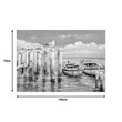 Πίνακας σε καμβά Port Inart 100x3x70εκ