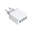 GloboStar® 69997 Φορτιστής Πρίζας Charger 4 x Type-A USB Port DC 5V 5.1A Max 5W