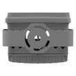 GLOBOSTAR® FLOOD-XENA 05026 Προβολέας Σποτ Wall Washer LED 24W 2400lm 10° AC 220-240V Αδιάβροχο IP67 Μπλε - Γκρι Ανθρακί - Μ18 x Π13.5 x Υ18cm - 3 Χρόνια Εγγύηση