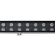 LED Wall Washer Αρχιτεκτονικού Φωτισμού 100cm GENIUS 48W CREE 24v 5760lm Δέσμης 10-30° Μοιρών Αδιάβροχο IP66 Ροζ GloboStar 05113