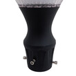 GLOBOSTAR® SQUARE 12153 Φωτιστικό Στύλου/Κολώνας Πλατείας/Πάρκου LED 40W 4000lm ?° Ενσωματωμένο Φωτοβολταϊκό Panel ?V ?W & Επαναφορτιζόμενη Μπαταρία Li-ion ?V 24000mAh με Αισθητήρα Κίνησης-Ημέρας-Νύχτας Αδιάβροχο IP65 Θερμό Λευκό 3000K - Γκρι Ανθρακί - Μ54 x Π54 x Υ45cm - 2 Χρόνια Εγγύηση